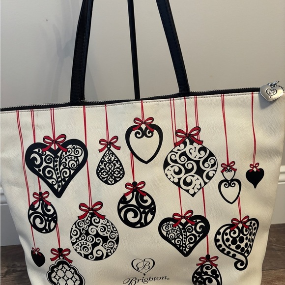 Brighton Holiday Zip Tote - Picture 2 of 4